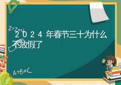 2024年春节三十为什么不放假了-ROED容易得分享