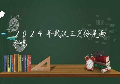 2024年武汉三月份是雨季吗-ROED容易得分享