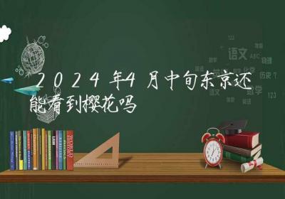 2024年4月中旬东京还能看到樱花吗-ROED容易得分享